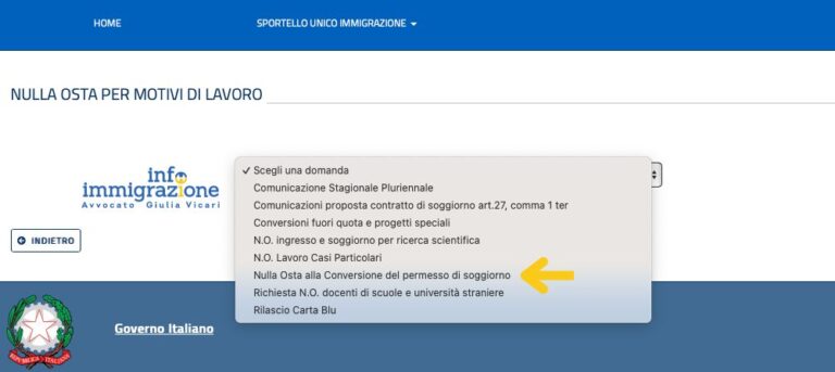 Conversione permesso di soggiorno stagionale